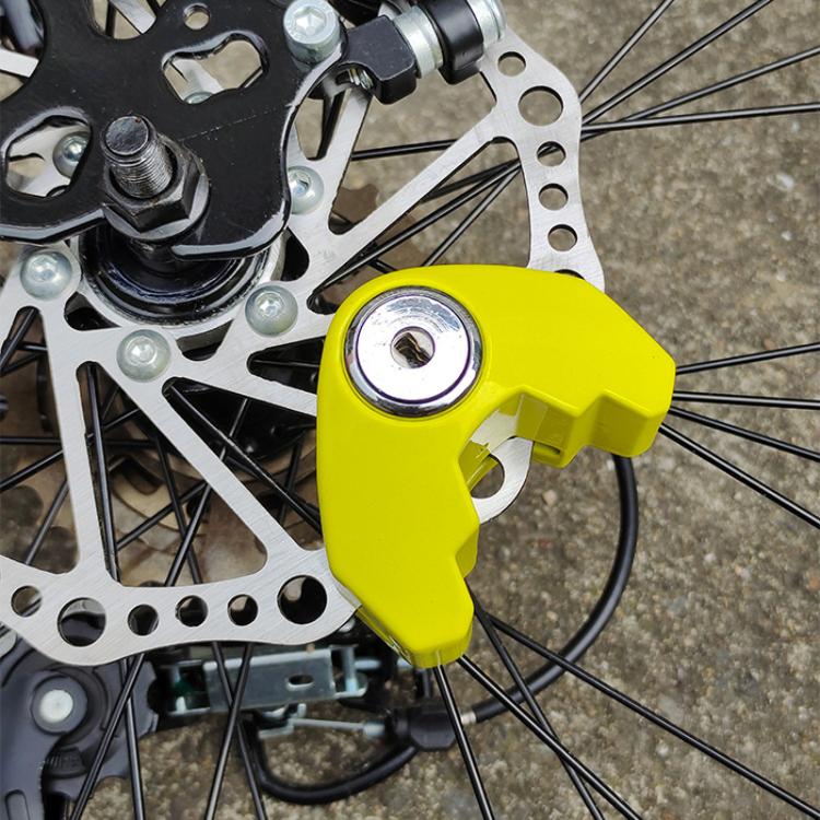 Lucchetto antifurto universale per freni a disco per biciclette, e-bike e motociclette.