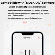MOBAPAD per Nintendo Switch, joystick con effetto Hall, diviso tra lato sinistro e destro, controller di gioco, S1-HD White, S1-HD Black, S1 Black