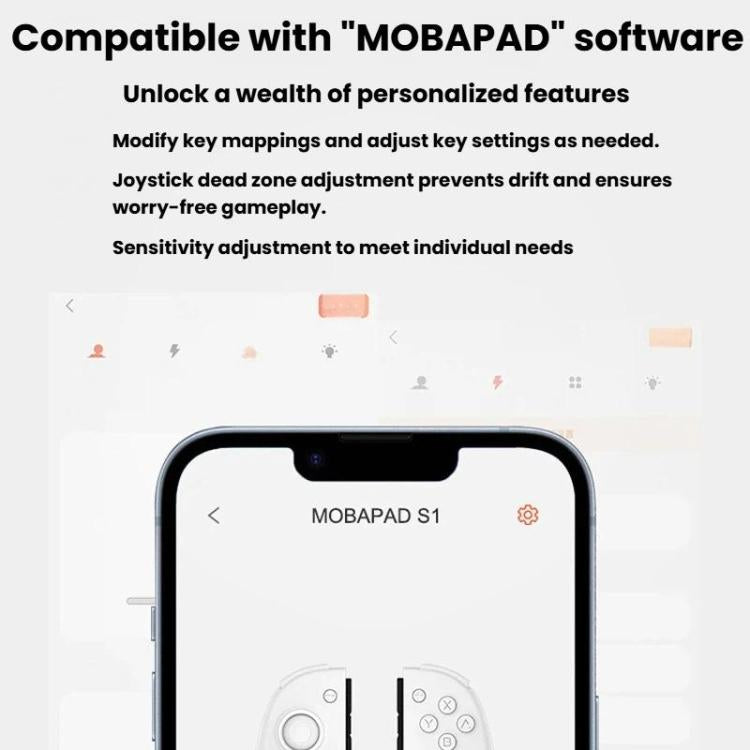 Joystick MOBAPAD per Nintendo Switch con effetto Hall