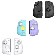 Controller di gioco MOBAPAD per Nintendo Switch / Switch OLED, joystick con effetto Hall, gamepad diviso, M6-HD Signature White, M6S Green+Purple, M6-HD Signature Black