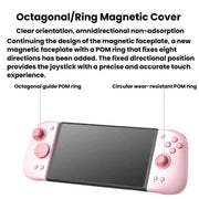 Controller di gioco MOBAPAD per Nintendo Switch / Switch OLED, joystick con effetto Hall, gamepad diviso, M6-HD Signature White, M6S Green+Purple, M6-HD Signature Black