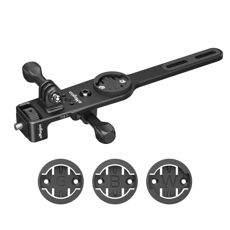 Supporto per tachimetro da ciclismo per action camera, aMagisn BR01 Independent Handlebars, aMagisn BR02 Integrated Handlebars
