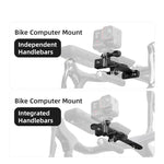 Supporto per tachimetro da ciclismo per action camera, aMagisn BR01 Independent Handlebars, aMagisn BR02 Integrated Handlebars