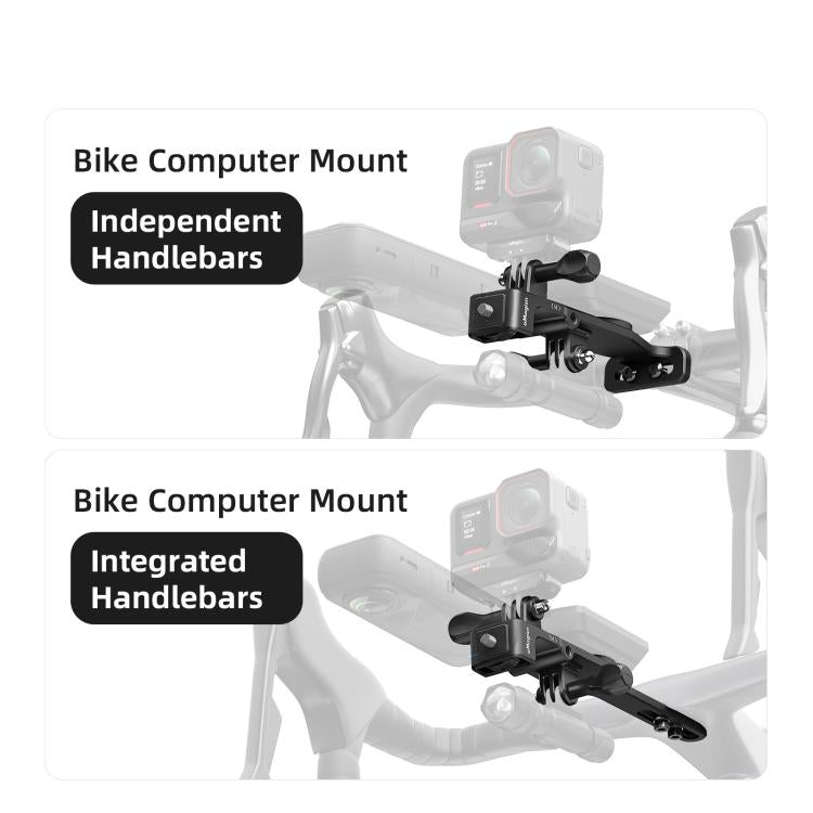 Supporto per tachimetro da ciclismo per action camera, aMagisn BR01 Independent Handlebars, aMagisn BR02 Integrated Handlebars