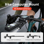 Supporto per tachimetro da ciclismo per action camera, aMagisn BR01 Independent Handlebars, aMagisn BR02 Integrated Handlebars