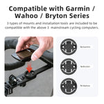 Supporto per tachimetro da ciclismo per action camera, aMagisn BR01 Independent Handlebars, aMagisn BR02 Integrated Handlebars