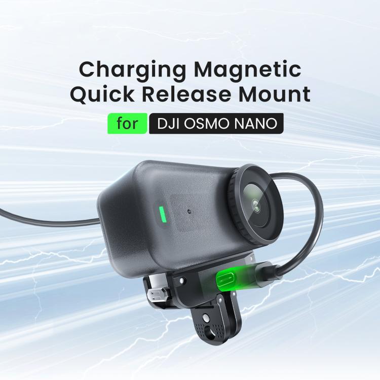 Base a sgancio rapido magnetica ricaricabile aMaginsn TN02, accessorio per action camera., TN02
