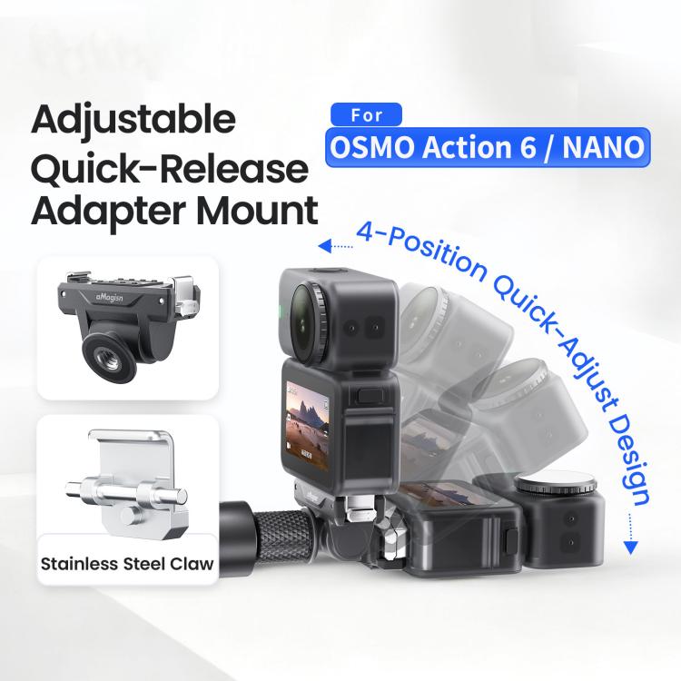 Adattatore magnetico a sgancio rapido bidirezionale regolabile aMaginsn TN14, TN14