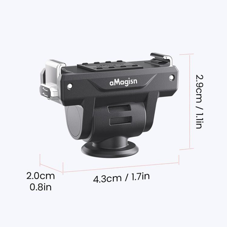 Adattatore magnetico a sgancio rapido bidirezionale regolabile aMaginsn TN14, TN14