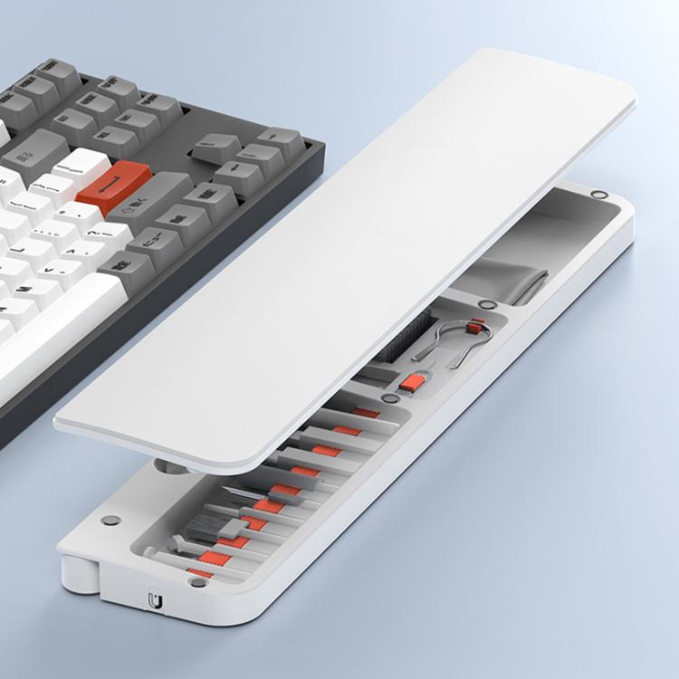 22-in-1 Keyboard Cleaning Kit with Wrist Rest Magnetic Storage Case Tools for Mechanical Keyboards, Laptops, Phones,