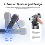 Asta per selfie a sgancio rapido da 120 cm, compatibile con DJI Osmo 360 / Action 5 Pro / Action 4 / Action 3, PD16