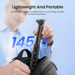 Asta per selfie a sgancio rapido da 120 cm, compatibile con DJI Osmo 360 / Action 5 Pro / Action 4 / Action 3, PD16