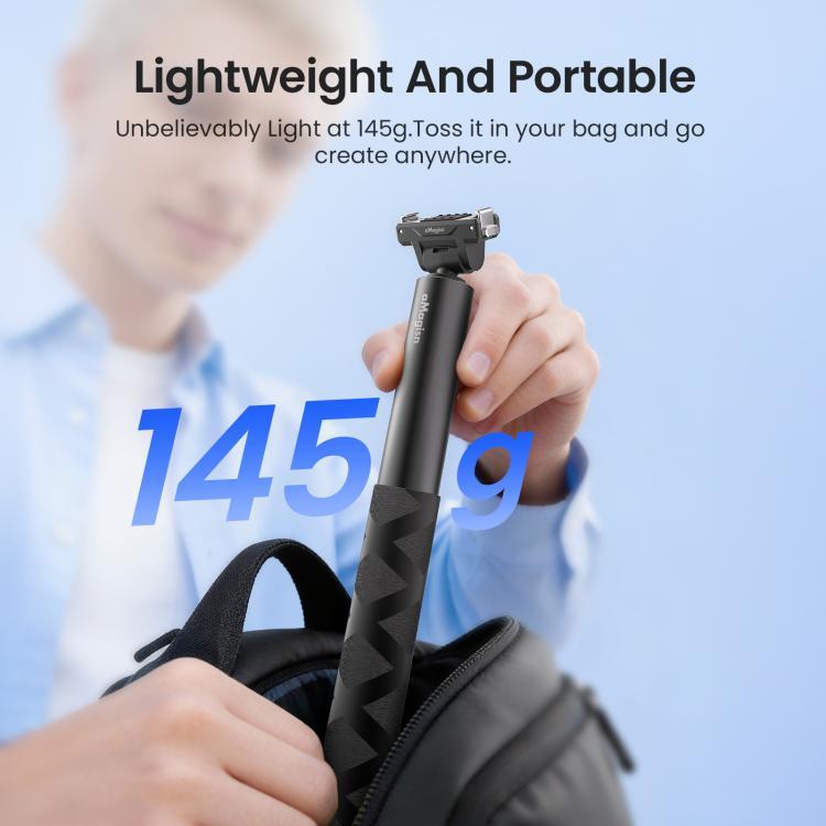 Asta per selfie a sgancio rapido da 120 cm, compatibile con DJI Osmo 360 / Action 5 Pro / Action 4 / Action 3, PD16