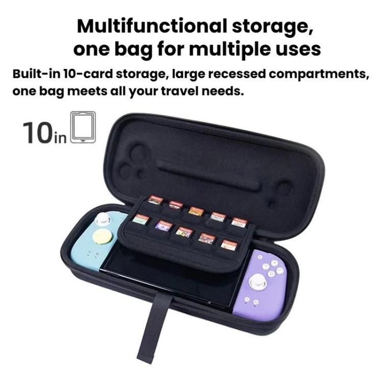 Custodia organizer portatile con maniglia per Nintendo Switch OLE