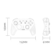 Gamepad Chitu HD con vibrazione e movimento per Nintendo Steam / Android MOBAPAD, White