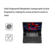 Pellicola protettiva per schermo GPD WIN Mini in vetro temperato con durezza 9H, HD trasparente e antigraffio.