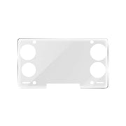 Pellicola protettiva in vetro temperato HD trasparente antigraffio per console di gioco AYN Thor., Upper Screen Protector, Lower Screen Protector