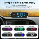 Display Head-Up a colori con indicazione della velocità del veicolo commutabile tra MPH e KMH, dispositivo di avviso di sicurezza., USB Cable, Dual USB Car Charger