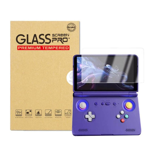 Pellicola protettiva in vetro temperato con durezza 9H per la console Retroid Pocket Flip 2.