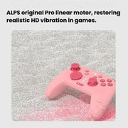 Controller di gioco wireless Bluetooth con vibrazione Chitu HD per Steam MOBAPAD, Pink