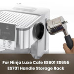 Supporto adesivo da parete per maniglie Ninja Luxe Cafe ES601 ES655 ES701, senza foratura né attrezzi., Handle Storage Rack