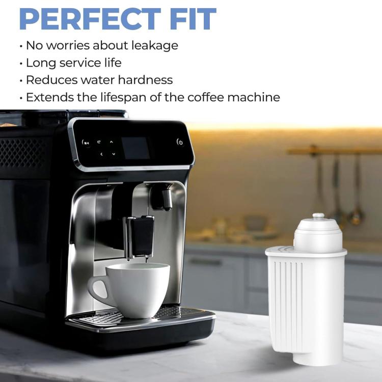 Filtro acqua a carboni attivi TCZ7003 di ricambio per macchine da caffè Siemens / Bosch serie EQ / Panasonic NC-ZA1