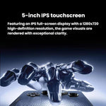 GAMEMT E5 Ultra, console portatile Android con touchscreen HD IPS da 5 pollici per videogiochi., 6+128 No Game Card, 64G, 128G, 256G