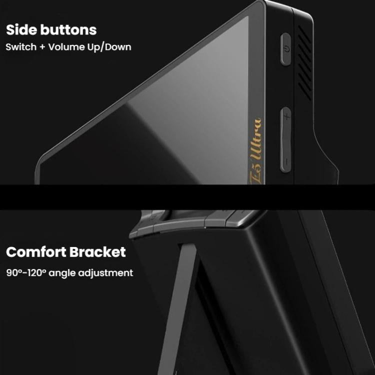 GAMEMT E5 Ultra, console portatile Android con touchscreen HD IPS da 5 pollici per videogiochi., 6+128 No Game Card, 64G, 128G, 256G