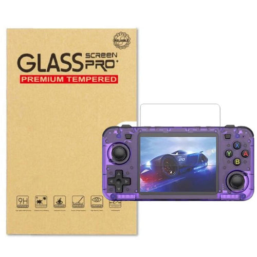Pellicola protettiva per schermo della console BOYHOM R36H: vetro temperato HD trasparente antigraffio con durezza 9H.