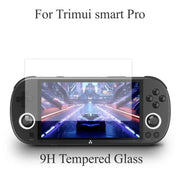 Pellicola protettiva per schermo per console Trimui Smart Pro / Pro S: vetro temperato HD trasparente antigraffio con durezza 9H.
