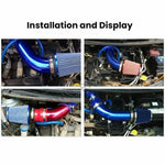 Tubo di aspirazione in lega di alluminio modificato per uso automobilistico da 76 mm