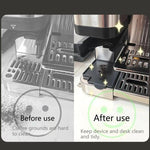 Tappetino raccogli-fondi di caffè per macchine da caffè Ninja Luxe Cafe ES601, ES655, ES701, Grounds Catcher Mat