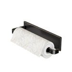 Porta rotolo di carta assorbente magnetico da parete, organizer per pellicola trasparente, fogli di alluminio e sacchetti di plastica.
