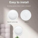 Interruttore a manopola Zigbee con magnete, adesivo, posizionamento libero, regolazione della luminosità, compatibile con Home Assistant, ZG-101ZD