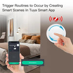 Interruttore a manopola Zigbee con magnete, adesivo, posizionamento libero, regolazione della luminosità, compatibile con Home Assistant, ZG-101ZD