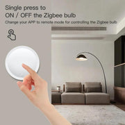 Interruttore a manopola Zigbee con magnete, adesivo, posizionamento libero, regolazione della luminosità, compatibile con Home Assistant, ZG-101ZD