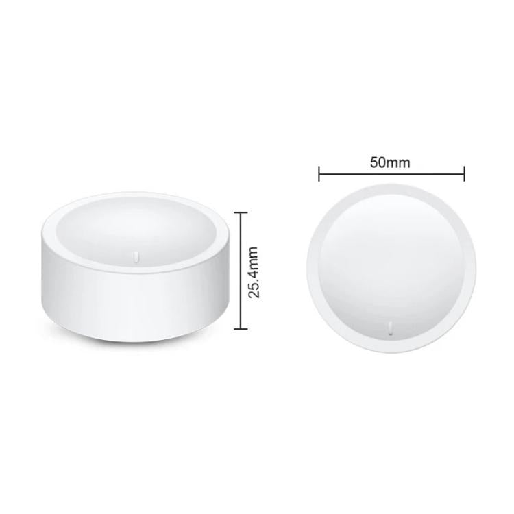 Interruttore a manopola Zigbee con magnete, adesivo, posizionamento libero, regolazione della luminosità, compatibile con Home Assistant, ZG-101ZD