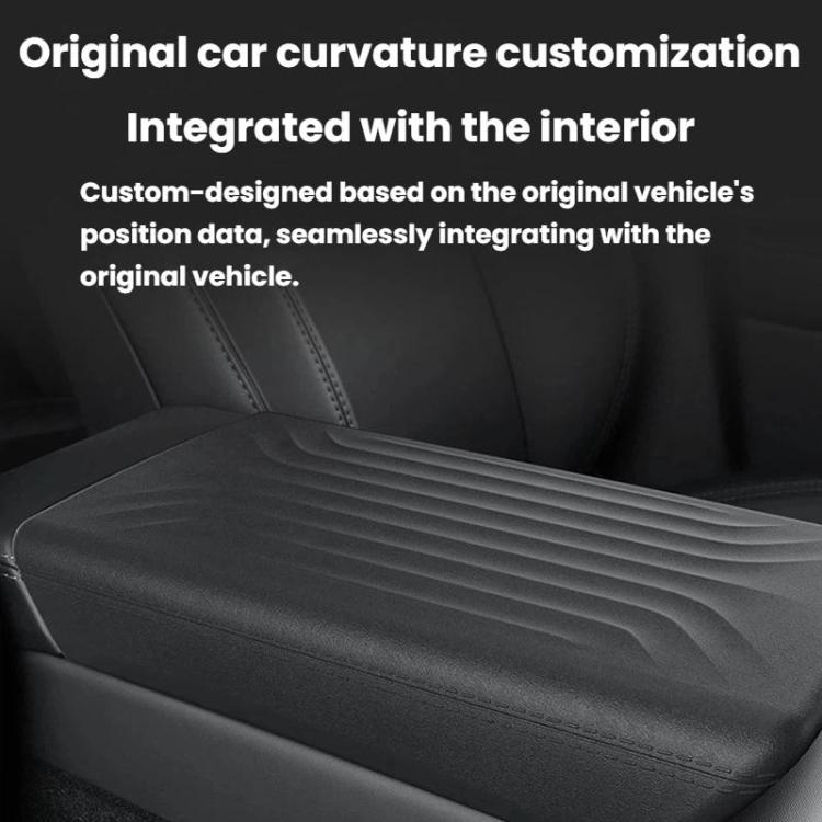 Accessori interni per Tesla Model Y Juniper 2025+ / Model Y L: copertura antipolvere per bracciolo della console centrale.