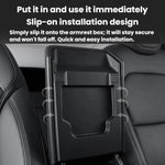 Accessori interni per Tesla Model Y Juniper 2025+ / Model Y L: copertura antipolvere per bracciolo della console centrale.