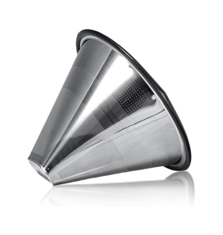 Filtro in acciaio inox per caffettiera Moccamaster KBT / KBGV, Single Layer, Double Layer