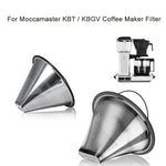 Filtro in acciaio inox per caffettiera Moccamaster KBT / KBGV, Single Layer, Double Layer