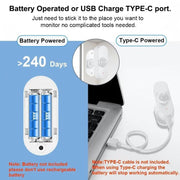 Sensore PIR + Sensore di luce + Sensore di temperatura/umidità + Sensore di presenza umana USB Zigbee a basso consumo Sensore di temperatura/umidità e luce, ZG-204ZH With 24GHz Millimeter Wave, ZG-204ZQ