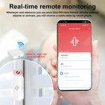 Sensore movimento a vibrazione Zigbee con controllo app