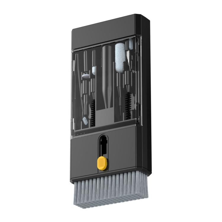 Kit di pulizia per dispositivi elettronici 22 in 1 con custodia a scomparsa, set di strumenti tutto in uno per tastiera, telefono, fotocamera, auricolari