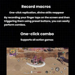 Gamepad wireless per dispositivi mobili MeMo MB03 con pulsanti ausiliari fisici.