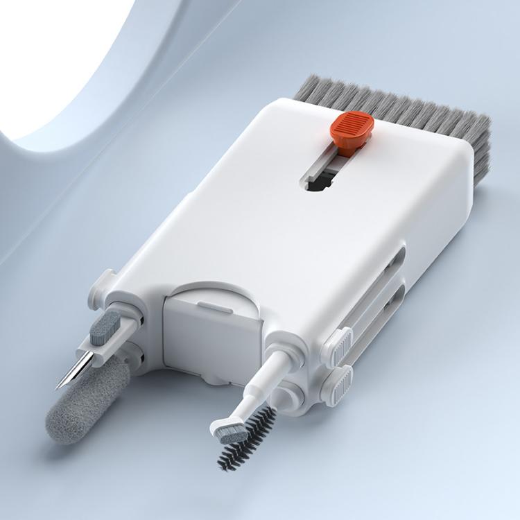 Kit di pulizia retrattile 10 in 1, set di strumenti multifunzione per tastiera, custodia auricolari, telefono e schermo., 10 In 1