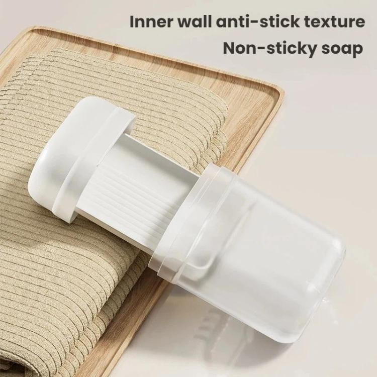 2 porta sapone sigillati con coperchio e foro di drenaggio, contenitore portatile per la conservazione