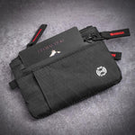 Porta carte antifurto con protezione RFID, portachiavi portatile, portafoglio multifunzionale per documenti di viaggio., Black With Red Zipper, Black, Black With hook, Black Red Zipper With Hook, Black With Lanyard, Black Red Zipper With Lanyard       ...