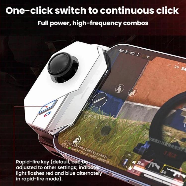 Gamepad controller per giochi mobile con joystick 3D ausiliario fisico., MeMo MB02