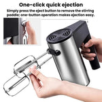DH166 Frullatore elettrico portatile da 300 W per uso domestico, ideale per preparare torte e impasti., EU Plug